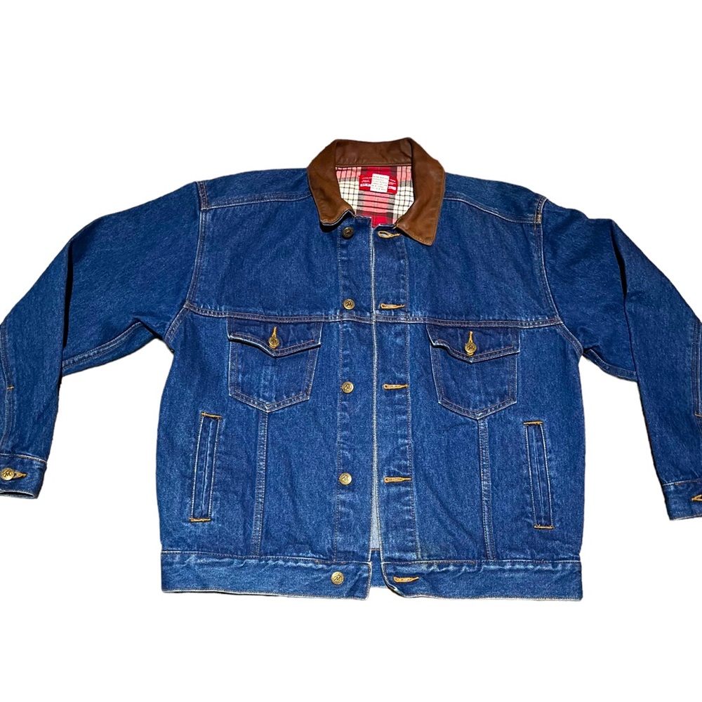 Marlboro denim jacket.